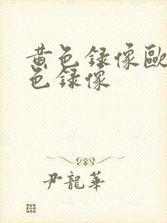 黄色录像欧美黄色录像