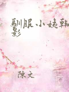 驯服小姨韩国电影