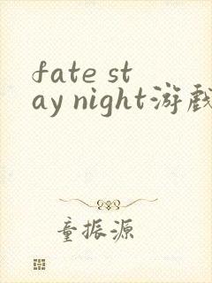 fate stay night游戏汉化版