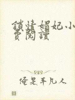 锁情媚妃小说免费阅读