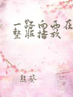 一路向西在线完整版播放