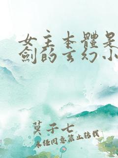 女主本体是一把剑的玄幻小说