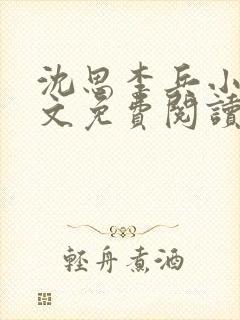 沈思李兵小说全文免费阅读