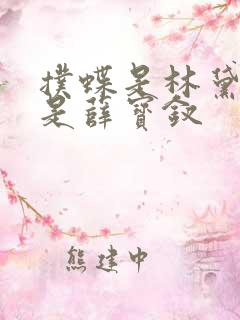 扑蝶是林黛玉还是薛宝钗