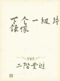 下个一级片黄色录像