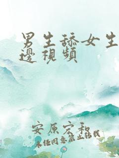 男生舔女生的下边视频