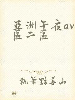 亚洲午夜av一区二区