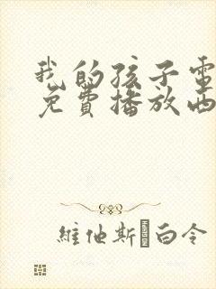 我的孩子电视剧免费播放西瓜影院