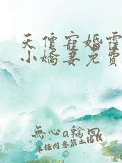 天价宠婚霍总的小娇妻免费阅读