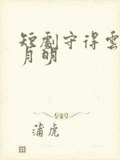 短剧守得云开见月明