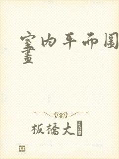 室内平面图怎么画