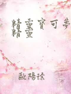 精灵宝可梦老婆精灵