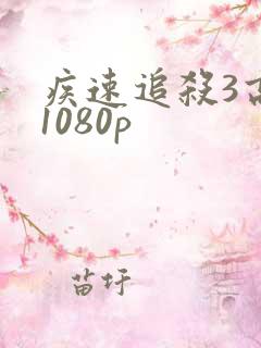 疾速追杀3高清1080p