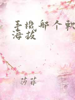 手机哪个软件看海拔