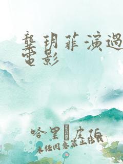 龚玥菲演过什么电影