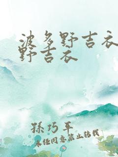 波多野吉衣波多野吉衣