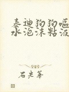 泰迪狗狗呕吐黄水泡沫粘液吃什么药