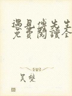 遇见傅先生小说免费阅读全文