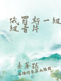 俄罗斯一级视频级看片