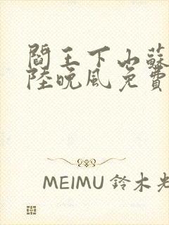 阎王下山苏文,陆晚风免费阅读小说