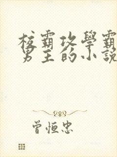 校霸攻学霸受双男主的小说推荐