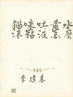 猫咪吐黄水有泡沫粘液怎么办