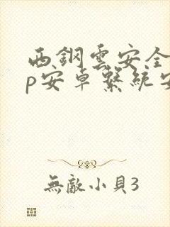 西钢云安全app安卓系统安装