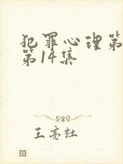 犯罪心理第一季第14集