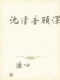 沈清音顾泽小说