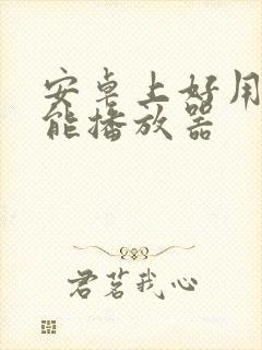 安卓上好用的万能播放器