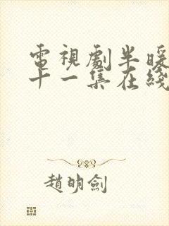 电视剧半暖时光十一集在线观看免费