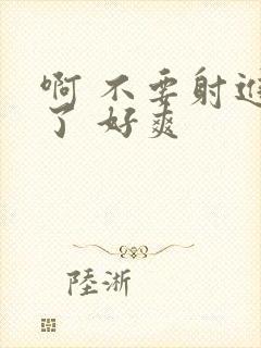 啊 不要射进去了 好爽