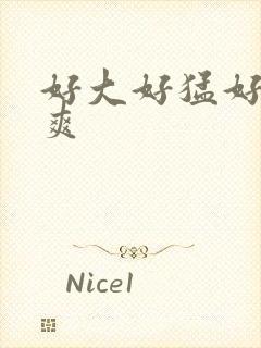 好大好猛好硬好爽