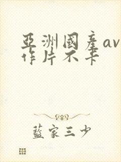 亚洲国产av动作片不卡