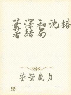 萧泽和沈榕宁原著结局