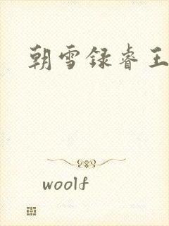 朝雪录睿王是谁