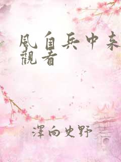 风自兵中来在线观看