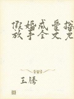 假婚成爱总裁别放手全文免费阅读