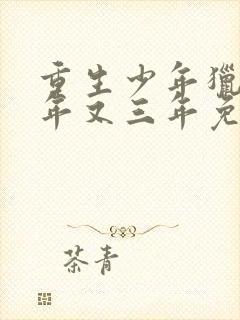 重生少年猎美三年又三年免费阅读