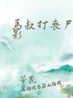 马叔打丧尸的电影