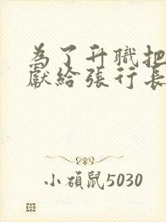 为了升职把妻子献给张行长全文txt