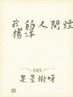 我的人间烟火 杨洋