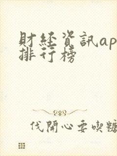 财经资讯app排行榜
