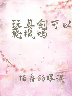 玩具剑可以带上飞机吗