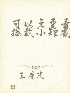 可以免费看霸道总裁小短剧的