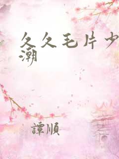 久久毛片少妇高潮