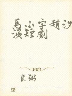 马小宇赵汐夕主演短剧