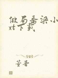 做局乔梁小说txt下载