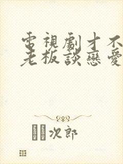 电视剧才不要和老板谈恋爱