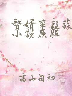 赘婿宁毅苏檀儿小说原版